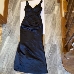 Dark blue dress